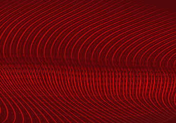 Abstract red geometric lines on red background. Modern shiny gradient red futuristic pattern. Futuristic technology concept, suitable for cover, poster, banner, flyer, website, etc.	
