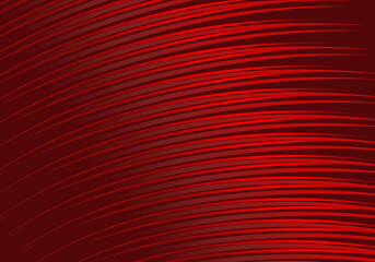 Abstract red geometric lines on red background. Modern shiny gradient red futuristic pattern. Futuristic technology concept, suitable for cover, poster, banner, flyer, website, etc.	
