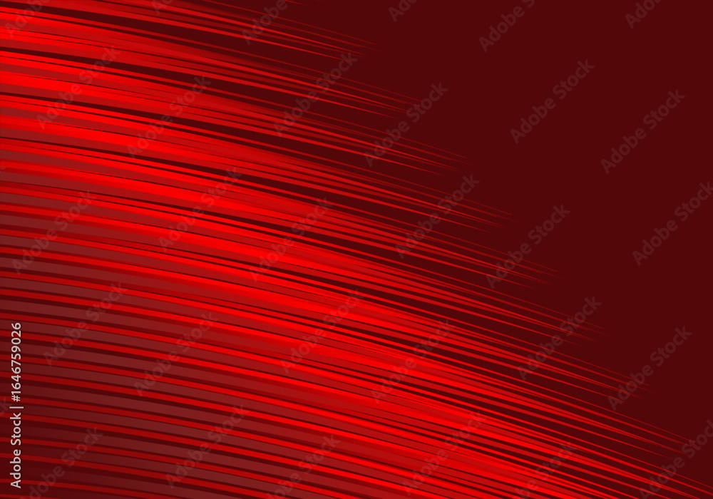Aufkleber abstract red geometric lines on red background. modern shiny gradient red futuristic pattern. futuri