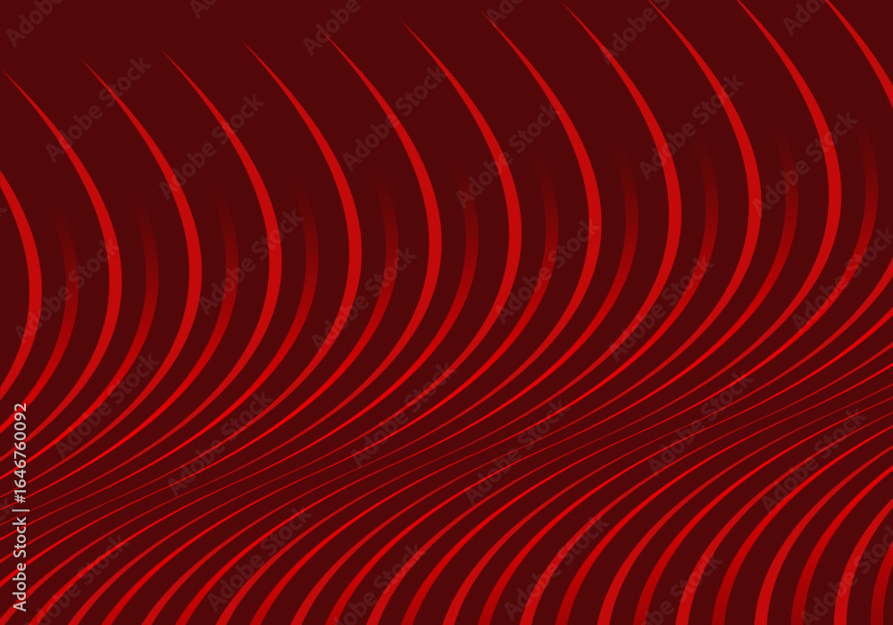 Aufkleber abstract red geometric lines on red background. modern shiny gradient red futuristic pattern. futuri