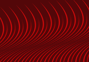 Abstract red geometric lines on red background. Modern shiny gradient red futuristic pattern. Futuristic technology concept, suitable for cover, poster, banner, flyer, website, etc.	
