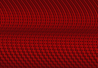 Abstract red geometric lines on red background. Modern shiny gradient red futuristic pattern. Futuristic technology concept, suitable for cover, poster, banner, flyer, website, etc.	
