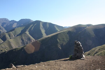 mountain landscape in the himalayas