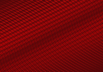 Abstract red geometric lines on red background. Modern shiny gradient red futuristic pattern. Futuristic technology concept, suitable for cover, poster, banner, flyer, website, etc.	
