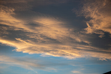 Clouds in the sky