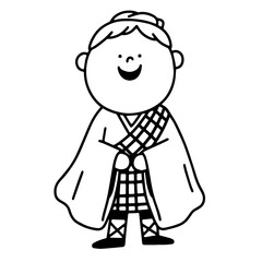 Cute Scottish Highland Dress