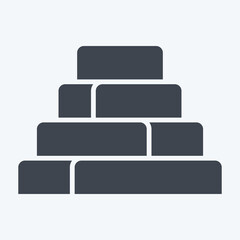 Icon Compost. related to Natural Resources symbol. glyph style. design editable