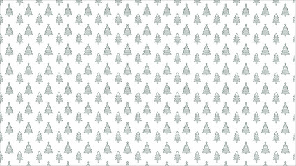 A versatile collection of monoline Christmas tree icons, featuring different simple designs that are perfect for creating a cohesive and modern look on social media.