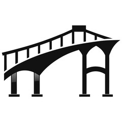 Bridge Silhouette Illustration
