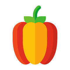 Bell Pepper Vegetable Illustration
