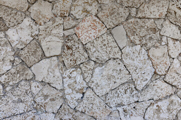 Rough stone pavement texture