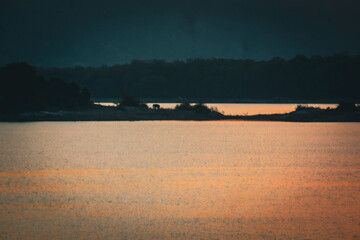 boat on the river