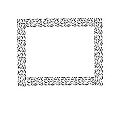 halloween bat frame