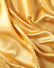 Fototapeta premium 부드러운 금색 실크 천 배경