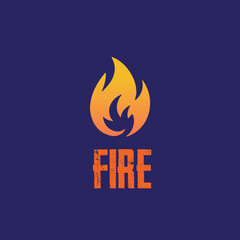 vector fire icon