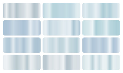Obraz premium Crisp ice gradient blend with frosty blues and pale whites, evoking winter chill for clean, minimal branding, cool digital themes, and refreshing modern backgrounds.