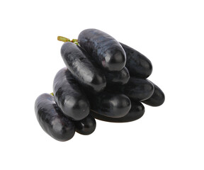 Black sapphire grapes. Purple Witch Finger grapes , Moon Drops grape or Witch Fingers on transparent png