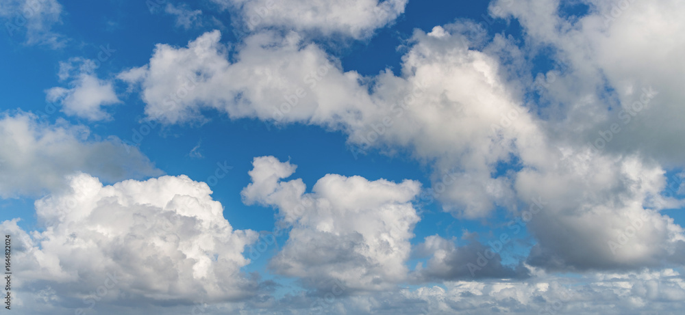 Wall mural cloudy sky view. cloud drifting. cloudy atmospheric backdrop. morning sky with cloud. sky and cloud 