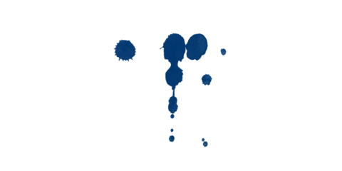 A dark background with scattered blue spots and streaks creating an abstract pattern design element art