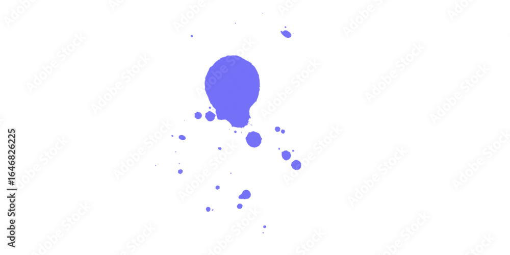 Aufkleber a scattered array of blue and gray pixels on a black background with a central circular shape presen