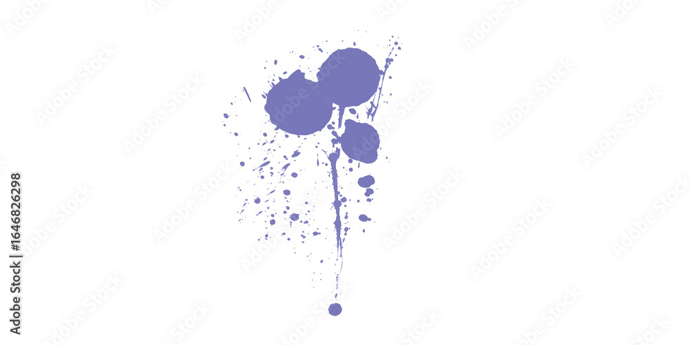 Poster abstract pixelated image of a blue shape with dripping elements on a black background, digital art s