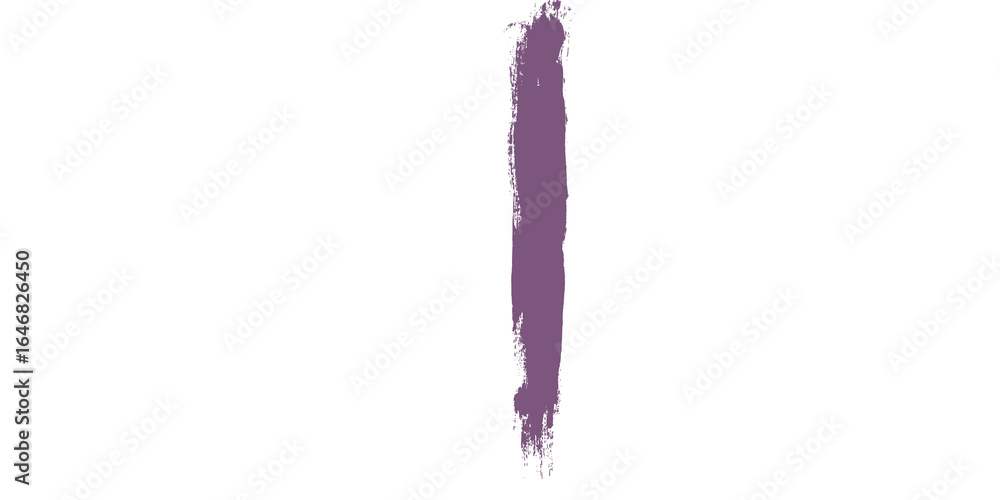 Poster a singular vertical purple stripe on a dark background creating a simple abstract composition art pi