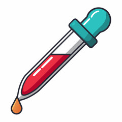 Dropper Pipette Icon Vector