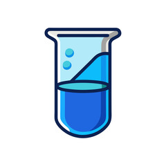 Water Quality Test Icon Vector