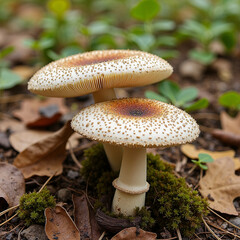 Autumn Mushroom Foraging - Mycological Exploration Setup