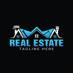 Real Estate Logo Design Template