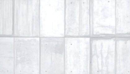 Light gray concrete wall panels