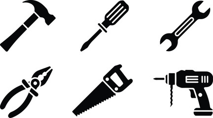 Vector Collection of Construction and Repair Tools