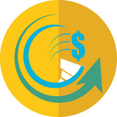 icon, symbol, sign, button, internet, 3d, web, logo, vector, illustration, business, design, circle, email, number, concept, technology, e-mail, registered, copyright, arrow, shape