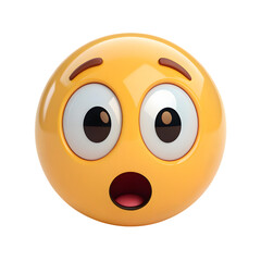 Surprised Face Emoji PNG