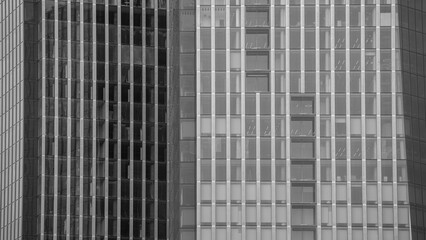 blue wall business buildings architectural background