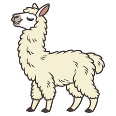 Colorful Vector Illustration of Animals on White Background