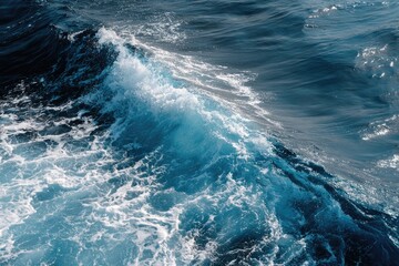 Ocean wave close-up