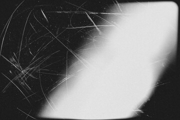 light leak overlay effect with scratch dust and light leaks,retro grain noisy film distressed...