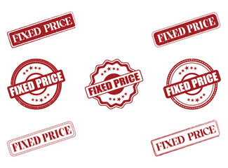 Collection of Fixed Price Rubber Stamps and Seals