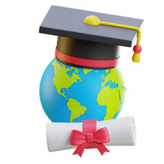 World Education Day 3D Icon