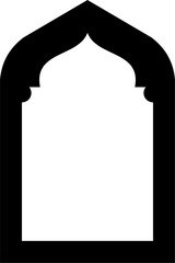 Elegant Islamic Arch Door and Window Frame for Mosque Design