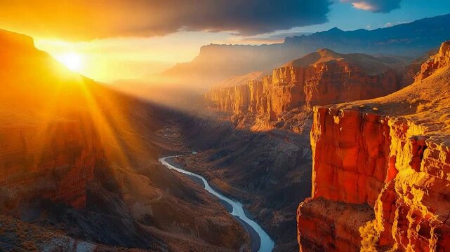  tingo colorado canyon ancash peruvian landscape video