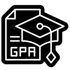 Cumulative GPA Icon