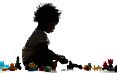 Artistic Scene Depicting Childhood Wonder through Toys Not Tools Isolated on Transparent Background