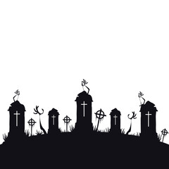 Halloween Night Footer