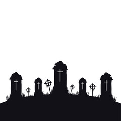 Halloween Night Footer