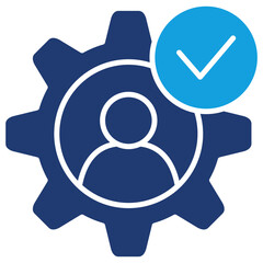 Ability Flat Blue Icon
