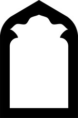 Elegant Islamic Arch Door and Window Frame for Mosque Design