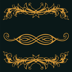 Premium Ornamental Frames and Elements Vector Art
