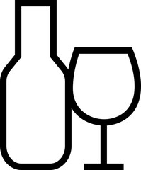 Bar icon, vector of drink and nightlife , template designs of beverage and cocktail vector bundle, pub and lounge icons for party, alcohol, and social gathering concepts Premium Quality Design Element